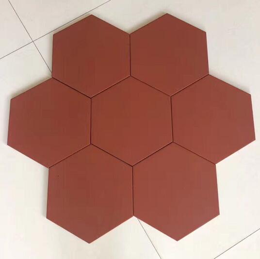 六角砖吸水砖红缸砖